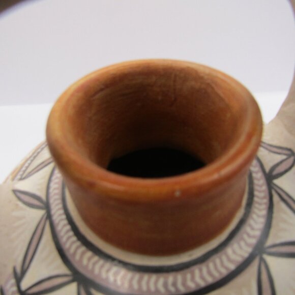 Fernando Jimon Melchor Mexican Tonala Pottery Pitcher - Picture 7 of 9